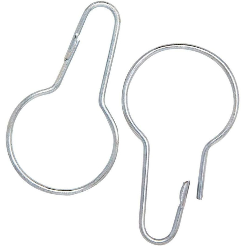 BHT 50 Chain Shower Curtain Hooks Sorting Organization Window Displays