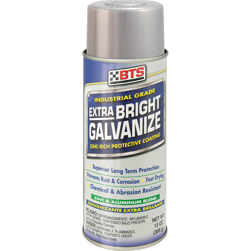 BTS Industrial Grade Extra Bright Galvanize 13 Oz Zinc- Rich Protective Coating