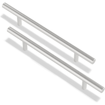 BUHO1991 Kitchen Handles With Screws Stainless Steel T Bar Cabinet Cupboard Handle Pull Handle Door Handle Set For Kitchen Drawer Bedroom Furniture