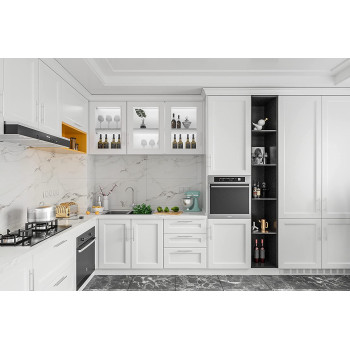 BUHO1991 Kitchen Handles With Screws Stainless Steel T Bar Cabinet Cupboard Handle Pull Handle Door Handle Set For Kitchen Drawer Bedroom Furniture