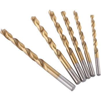 CHICIRIS Twist Drill, Hss Drill Bit, Sharp Twisted Drill Bits High Speed Beautiful Color High Hardness For Industry Great