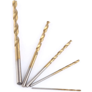 CHICIRIS Twist Drill, Hss Drill Bit, Sharp Twisted Drill Bits High Speed Beautiful Color High Hardness For Industry Great