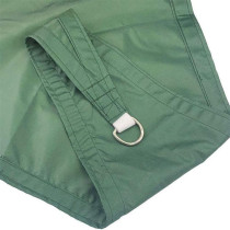 CLG Triangle Sun Shade Sail, Outdoor Swimming Pools Garden Patio, Waterproof 98% Anti-Uv Sunscreen Awning Canopy, Various Sizes, Easy Clean, Dark Green