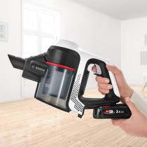 Bosch 6 Rechargeable Vacuum Cleaner Unlimited White, Bcs612GB"Min 1 year manufacturer warranty"