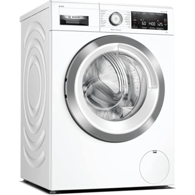 Bosch Series 8 Front Load Washing Machine, 1400 RPM - WAV28KH0GC, White