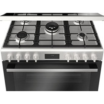 Bosch Series 6 Gas Range Cooker Stainless Steel HGX5H0W50M, Min 1 year manufacturer warranty