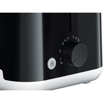 Braun Breakfast - Toaster Ht 1010 Bk, 2 Slots, 8 Browning Settings, Bun Warmer, 900 Watts, Black."Min 1 year manufacturer warranty"