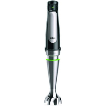 Braun Hand Blender Multiquick 7 1000W With 600Ml Bpa-Free Beaker, 1.5L Food Processor, Mq 7075X Black