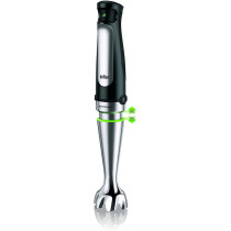 Braun Hand Blender Multiquick 7 1000W With 600Ml Bpa-Free Beaker, 1.5L Food Processor, Mq 7075X Black