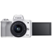 Canon EOS M50 Mark II + EF-M 15-45mm is STM Kit White