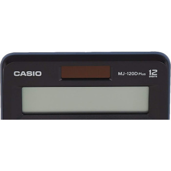 Casio MJ-120D Plus - BK, 300 Steps Check and Correct, Desktop Calculator with Tax & GT Keys
