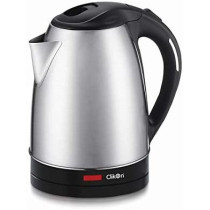 Clikon - Stainless Steel Cordless Electric Kettle With Led Indicator, 2.5 Liter Volume Capacity, High Grade Steel Body, Boil Dry Protection, Silver