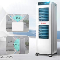 Crownline Portable Evaporative Air Cooler, White, AC-225, Min 1 Year Manufacturer Warranty