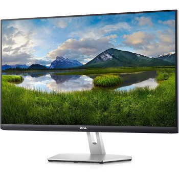 Dell S2721H 27 Inch Full HD (1920x1080) Monitor, 75Hz, IPS, 4ms, AMD FreeSync, Built-in Speakers, Ultrathin Bezel, 2XHDMI, 1 Year Warranty, Silver