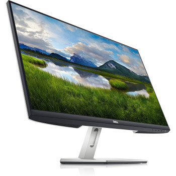 Dell S2721H 27 Inch Full HD (1920x1080) Monitor, 75Hz, IPS, 4ms, AMD FreeSync, Built-in Speakers, Ultrathin Bezel, 2XHDMI, 1 Year Warranty, Silver