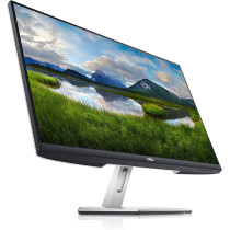 Dell S2721H 27 Inch Full HD (1920x1080) Monitor, 75Hz, IPS, 4ms, AMD FreeSync, Built-in Speakers, Ultrathin Bezel, 2XHDMI, 1 Year Warranty, Silver