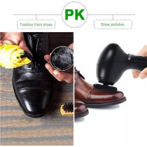 Electric Shoes Polisher Handheld Cleaning Machine Leather Shine Brush Shoes Cleaning Brush Kit for Leather Bags Clothes