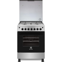Electrolux 60X60 cm Gas Cooker, Ekg611A1Ox"Min 1 year manufacturer warranty"