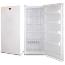 Emelcold Upright Freezer 480 Liters Single Door White Model - EMUFF480W, 1 Year Full & 5 Year Compressor Warranty.
