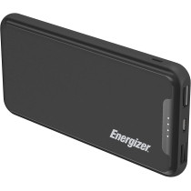 Energizer 10000 Mah Fast Charging Power Bank, Power Delivery, Qualcomm Quick Charge, Triple Outputs 2 Smart Usb And Type C, Dual Inputs Type C And Micro Usb, Black, Ue10052Pq_Bk