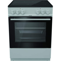 Gorenje Ec6111Sg, 60 Cm Freestanding Ceramic Cooker,65 Liters Multifunction Oven, Enlarged Baking Surface, Easy Cleaning With Aqua Clean Function, Stainless Steel."Min 1 year manufacturer warranty"