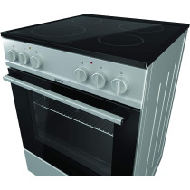 Gorenje Ec6111Sg, 60 Cm Freestanding Ceramic Cooker,65 Liters Multifunction Oven, Enlarged Baking Surface, Easy Cleaning With Aqua Clean Function, Stainless Steel."Min 1 year manufacturer warranty"