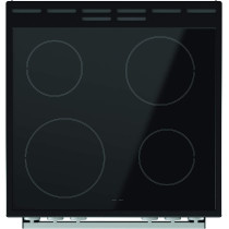 Gorenje Ec6111Sg, 60 Cm Freestanding Ceramic Cooker,65 Liters Multifunction Oven, Enlarged Baking Surface, Easy Cleaning With Aqua Clean Function, Stainless Steel."Min 1 year manufacturer warranty"