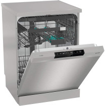 Gorenje Gs671C60X, Freestanding Dishwasher,16 Place Settings And 5 Programs, Adjustable Baskets, Self Cleaning Filters, 15 Minutes Quick Wash, Stainless Steel, 1 Year Warranty