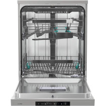Gorenje Gs671C60X, Freestanding Dishwasher,16 Place Settings And 5 Programs, Adjustable Baskets, Self Cleaning Filters, 15 Minutes Quick Wash, Stainless Steel, 1 Year Warranty