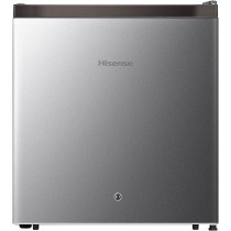 Hisense 42 Liter Compact Single Door Refrigerator, Silver - RR60DAGS0