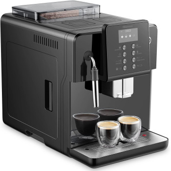 Hisense espresso coffee machine fully automatic HAUCMBK1S1, Black, 1 year warranty