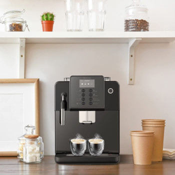 Hisense espresso coffee machine fully automatic HAUCMBK1S1, Black, 1 year warranty