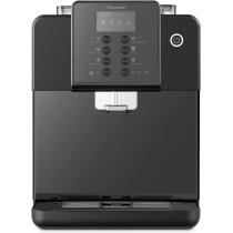 Hisense espresso coffee machine fully automatic 1 year warranty HAUCMBK1S3, Black