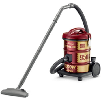 Hitachi 18 Liter Corded Canister Vacuum Cleaner Red, CV950F