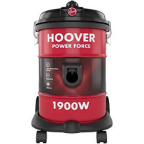 Hoover Powerforce Tank Vacuum Cleaner, Red, 18 Liters, 1900W, HT87-T1-Me"Min 1 Year Manufacturer Warranty"