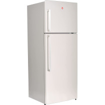 Hoover Refrigerator, Top Mount Double Door, 600 Liters, No Frost Fridge, Steel Finish, HTR-H600-S