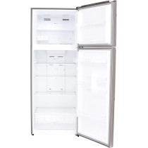 Hoover Refrigerator, Top Mount Double Door, 600 Liters, No Frost Fridge, Steel Finish, HTR-H600-S