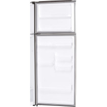 Hoover Refrigerator, Top Mount Double Door, 600 Liters, No Frost Fridge, Steel Finish, HTR-H600-S