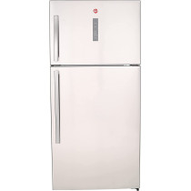Hoover Refrigerator, Top Mount Double Door, 660 Liters, No Frost Fridge, Steel Finish, Htr-H660-S"Min 1 Year Manufacturer Warranty"