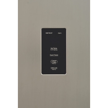 Hoover Upright Freezer Freestanding, 767L (21 CU.FT.), Convertible Freezer to Fridge, Inverter Compressor, No Frost, External LED Control, Stainless Steel Finish, HSFR-H767-S