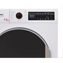 Hoover Washer Dryer 7/5 Kg, Fully Automatic Front Loading Combo Washing Machine, White, ‎HWD-V7512-W, Min 1 year manufacturer warranty