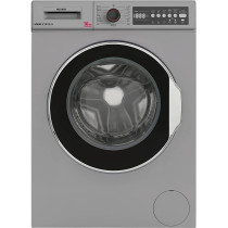 Hoover Washing Machine, Front Load Fully Automatic Washer, 10Kg, 1200 Rpm, Silver, Made In Turkey, 5 Star Esma Rating, Hwm-V1012-S, Min 1 year manufacturer warranty