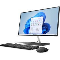 HP All-in-One 24-CK0003NE Bundle All-in-One PC, 23.8" FHD, 12th Gen Intel Core i5, 8GB RAM, 512GB SSD, Intel Iris Xe Graphics, Windows 11, En-Ar KB, Jet Black - 6J7G3EA