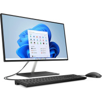 HP All-in-One 24-CK0003NE Bundle All-in-One PC, 23.8" FHD, 12th Gen Intel Core i5, 8GB RAM, 512GB SSD, Intel Iris Xe Graphics, Windows 11, En-Ar KB, Jet Black - 6J7G3EA