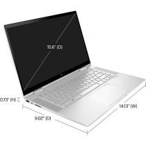HP Envy X360 15-Ew0013Dx Intel 12th Generation Core I5 1235U, 8GB RAM, 256GB SSD, 15.6' FHD Display, Silver