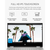 HP Pavilion X360 14" Touchscreen Laptop, 11Th Gen Intel Core I5-1135G7, 8 GB RAM, 256 GB Ssd Storage (14-DW1024NR, 2021)