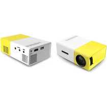 Portable Mini Video Projector Up to 24 in to 60 in Screen Size with Built in Powerful Speaker, Multiple Device Connectivity
