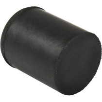 Rubber Door Stopper - Black