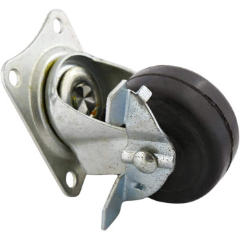 Caster Wheel Nylon with Plate and Brake