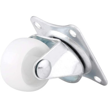 Zouminyy Wear Resistant Swivel Caster Less Noise Trolley Wheel Chairs Small Trolleys for Desks Luggage Cases